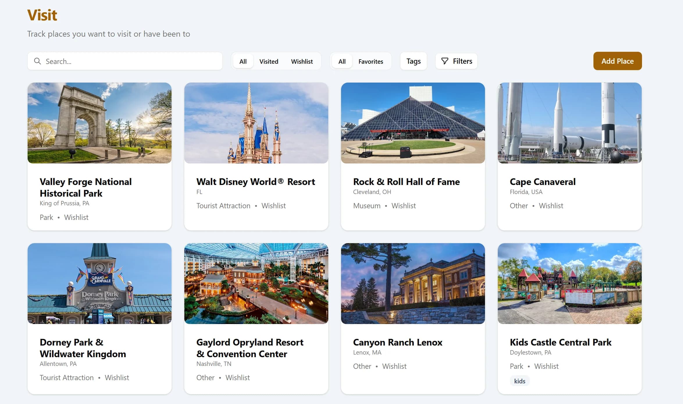 Places